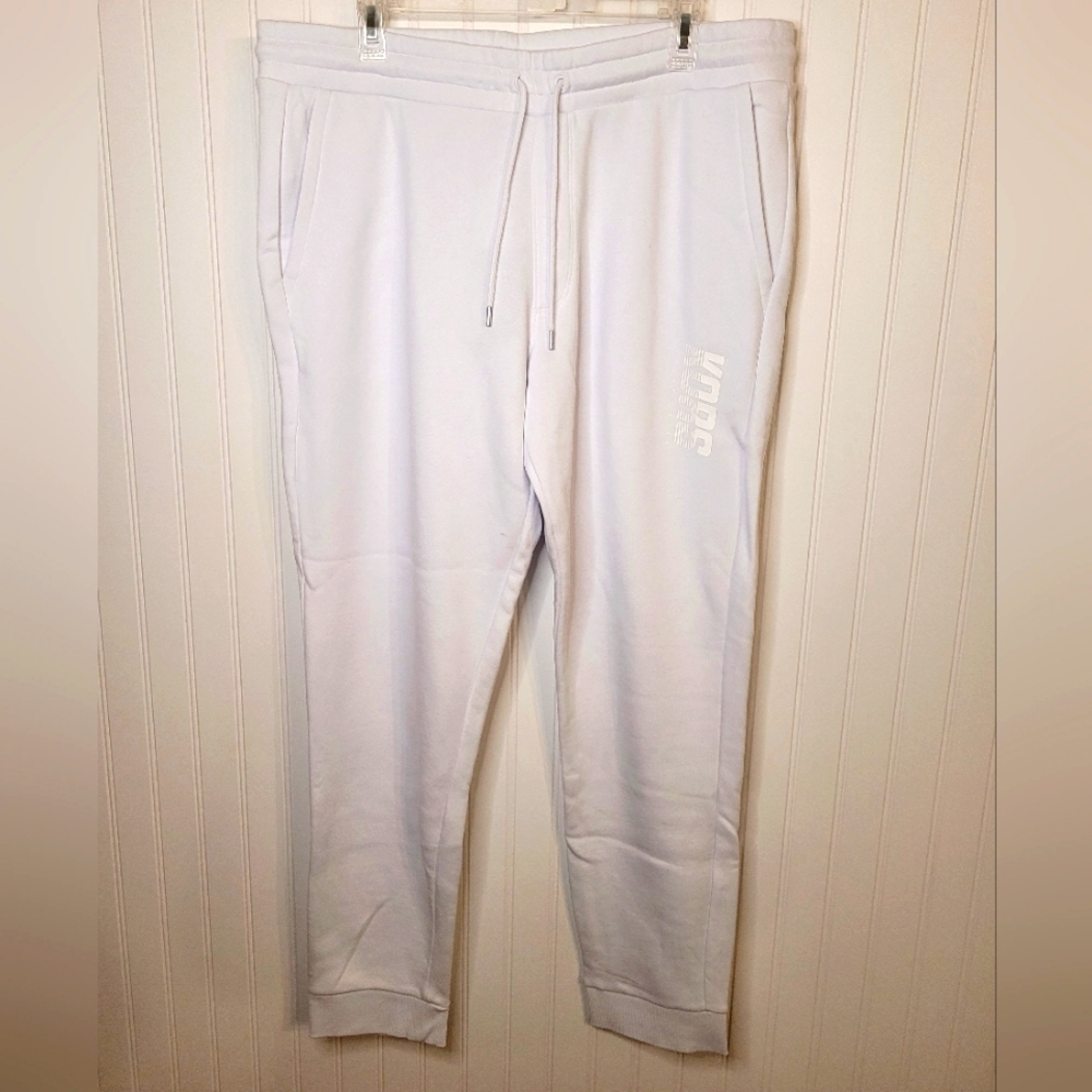Michael Kors Men's white joggers with pockets NWT sz XL